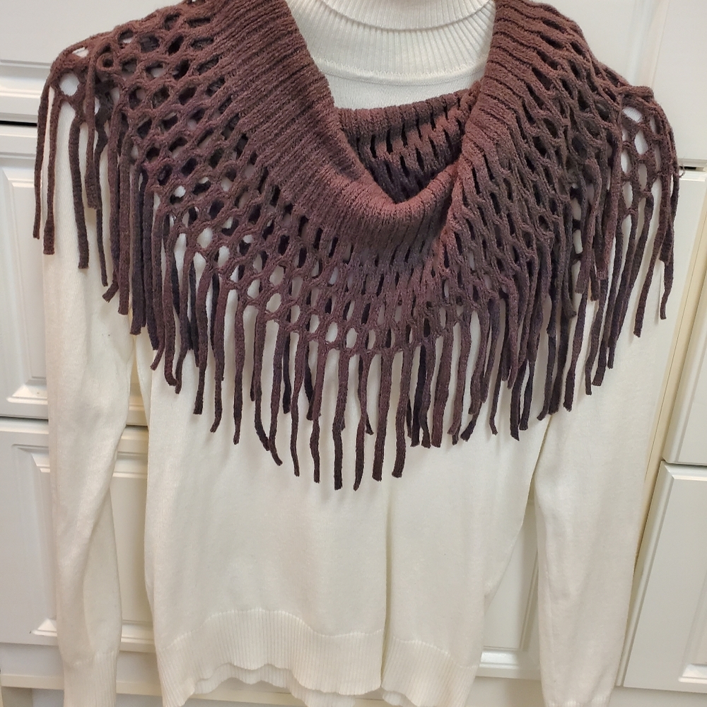 Fringed Eternity Scarf